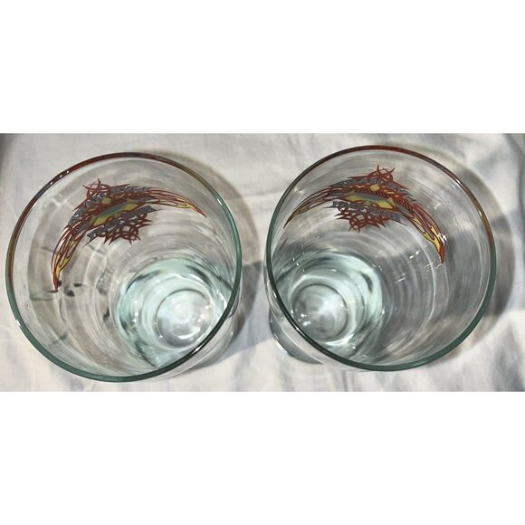 Harley Davidson Ride Easy Cafe Las Vegas Pair Pilsner Beer Glasses - Picture 10 of 14